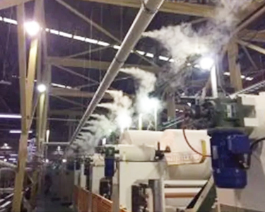 Spray cooling in workshop